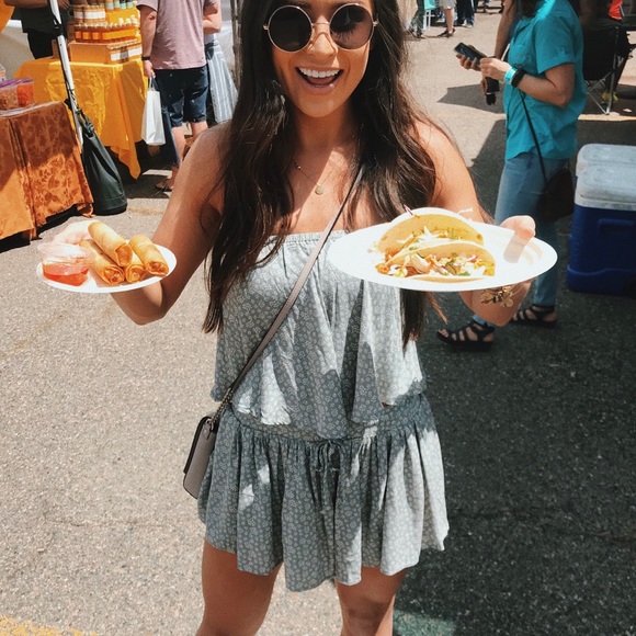 floral print set // BOTTOMS ONLY - Picture 3 of 7